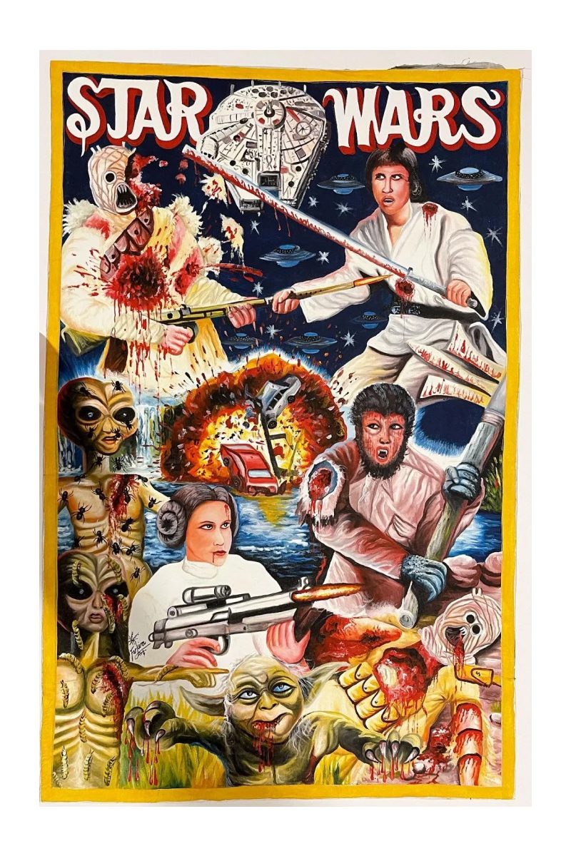 Star Wars - Carteles de cine ghaneses -