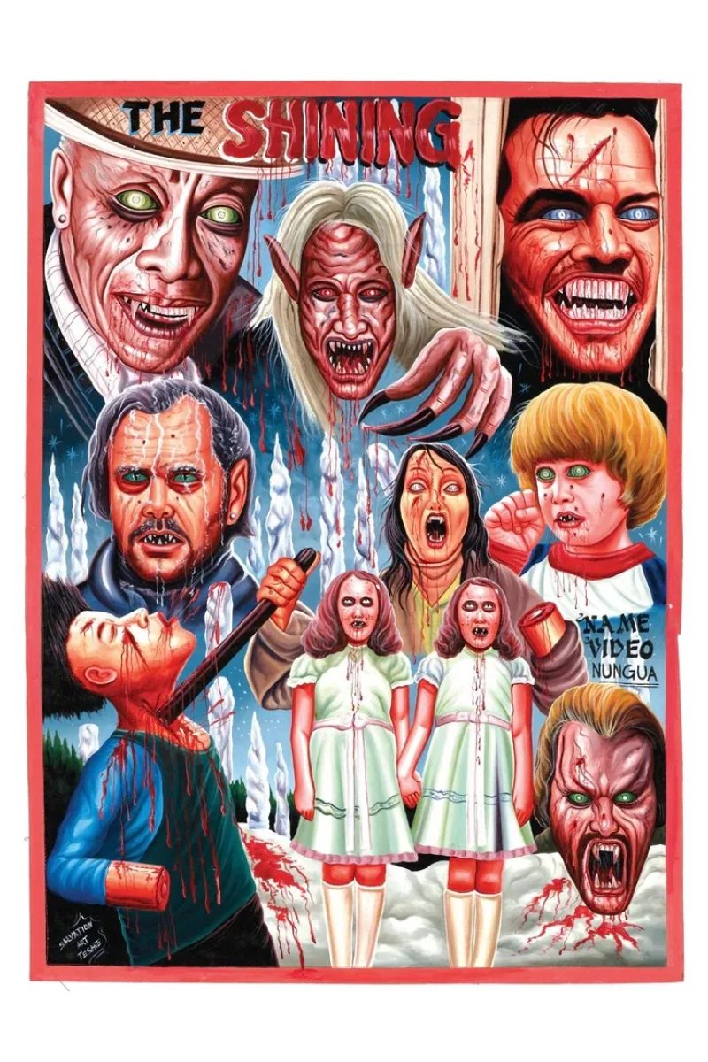 The Shining - Carteles de cine ghaneses -