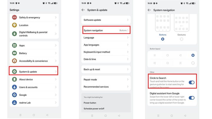 Cómo usar Circle to search en Android.