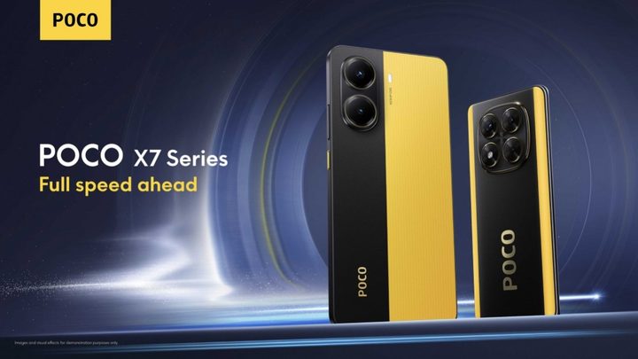 Una imagen de los POCO X7 Pro y POCO X7.