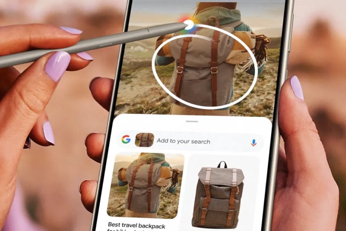 Circle to search en iOS Google