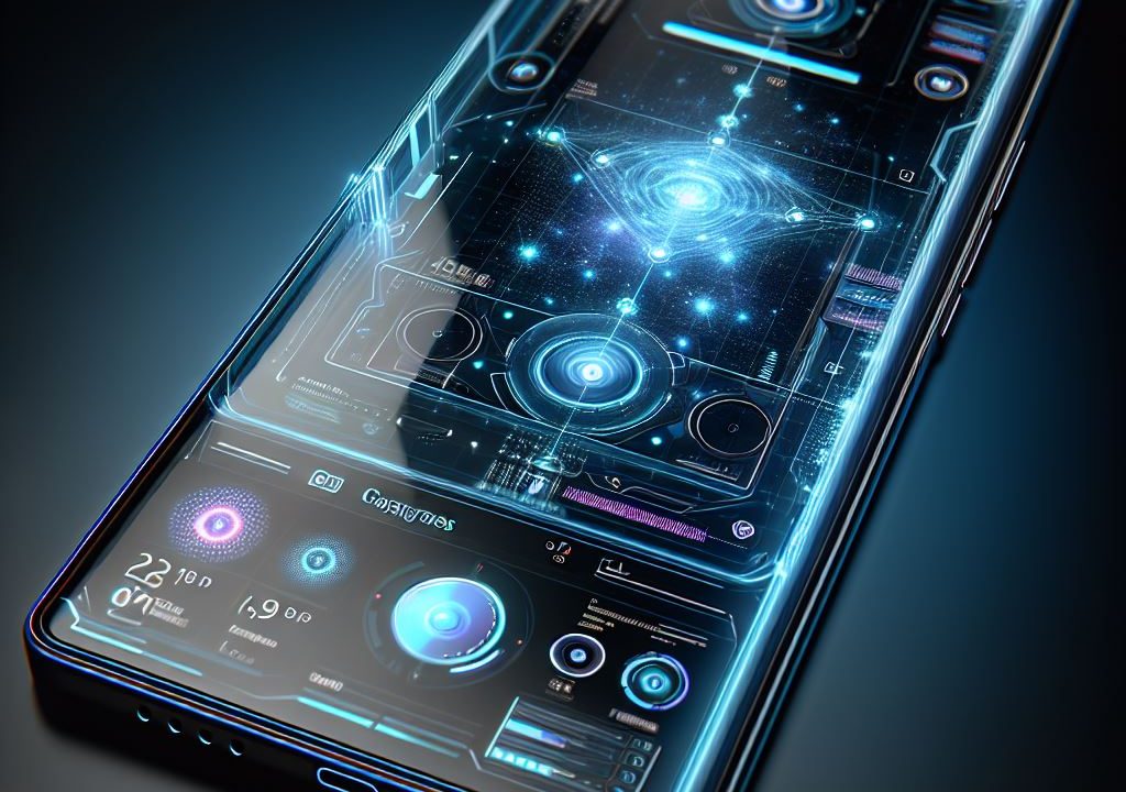 Celular hecho con IA