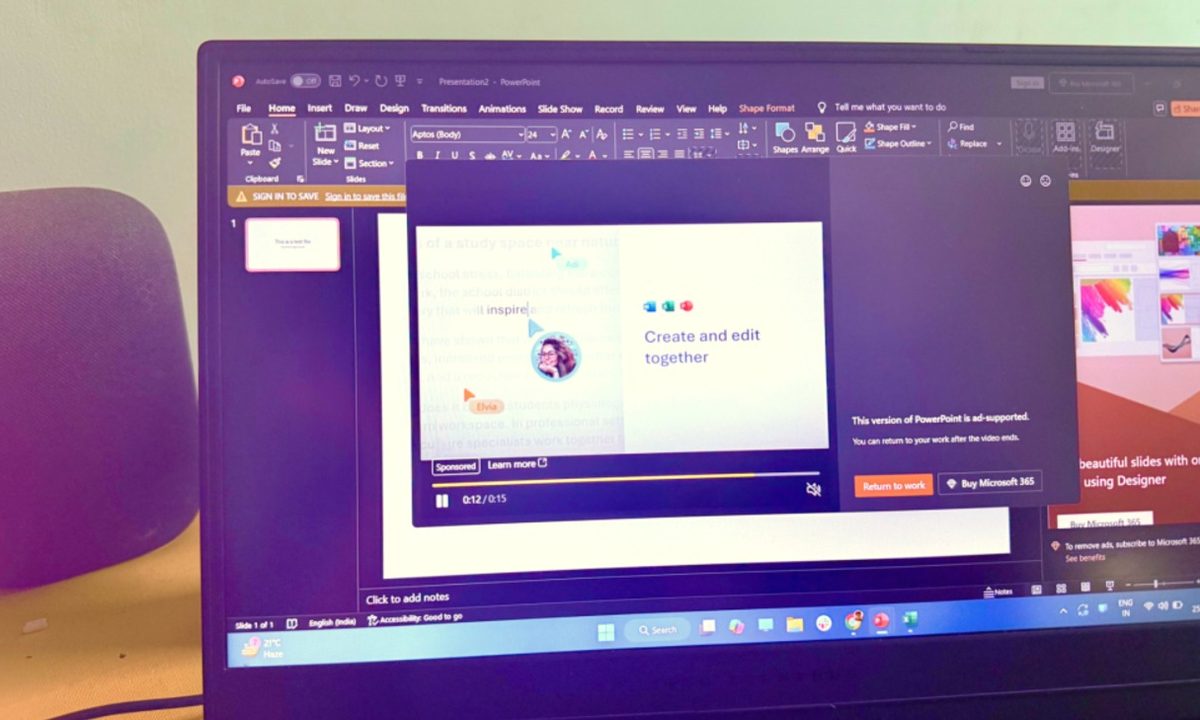 Microsoft Office gratis con publicidad