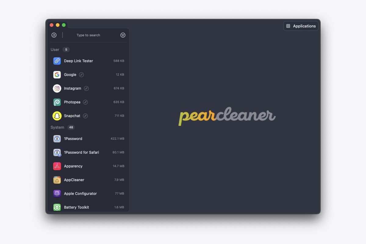 Pearcleaner