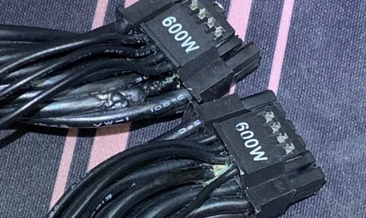 RTX 5090 cables quemados