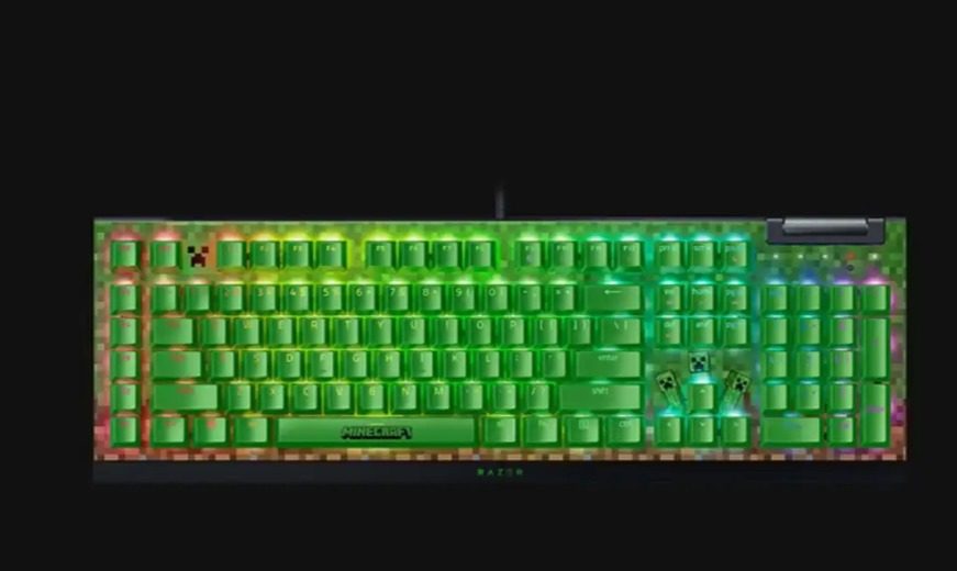 razer honra a minecraft con este espectacular set razr  2