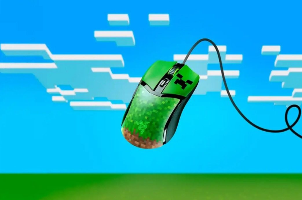 razer honra a minecraft con este espectacular set razr  4