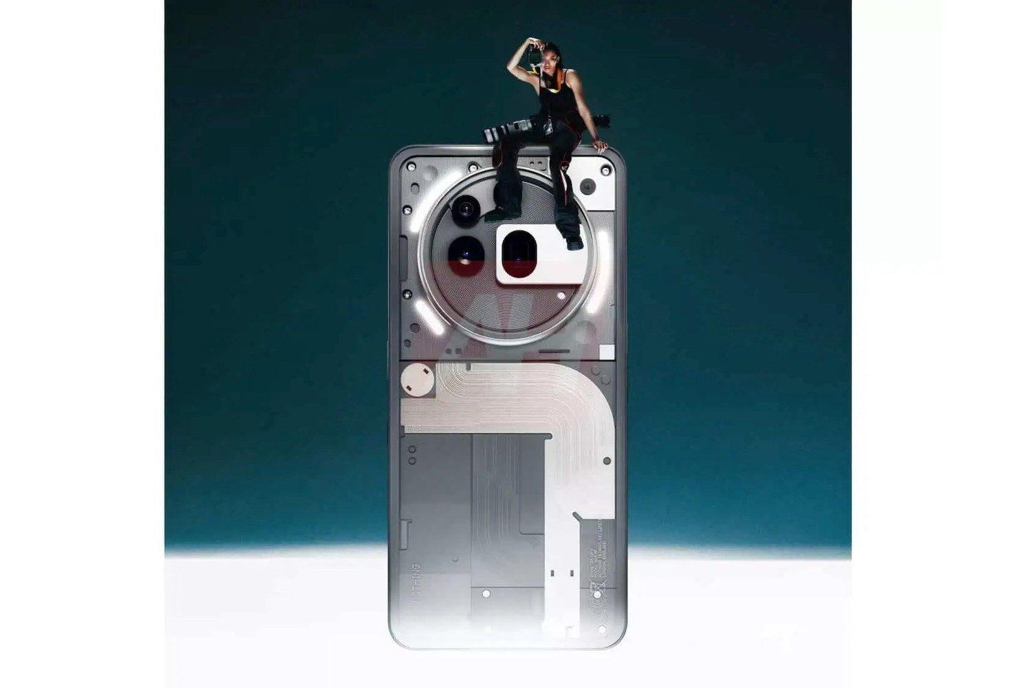 Imágenes presuntamente oficiales de los Nothing Phone 3a y 3a Pro.