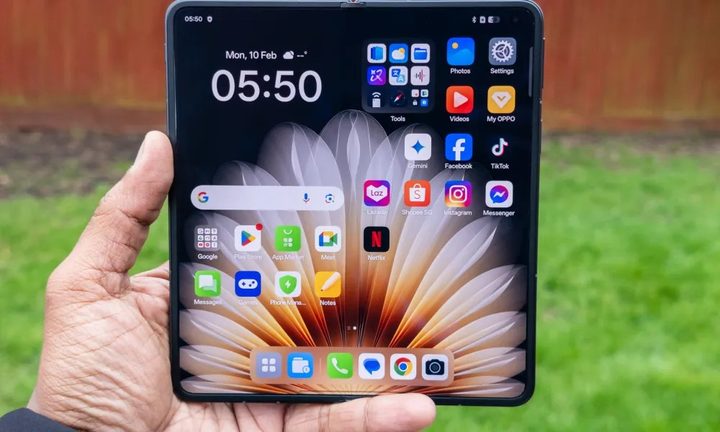 Una fotografía del Oppo Find N5.