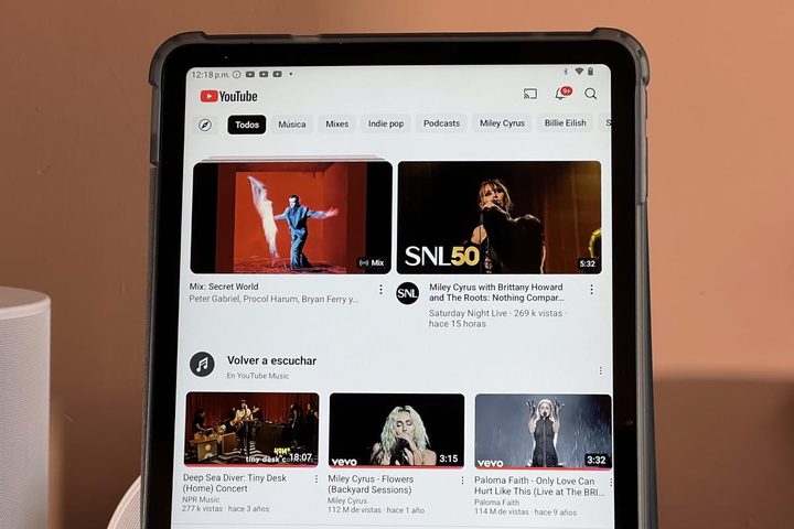 Fotografía de la tableta OSCAL Pad 100.