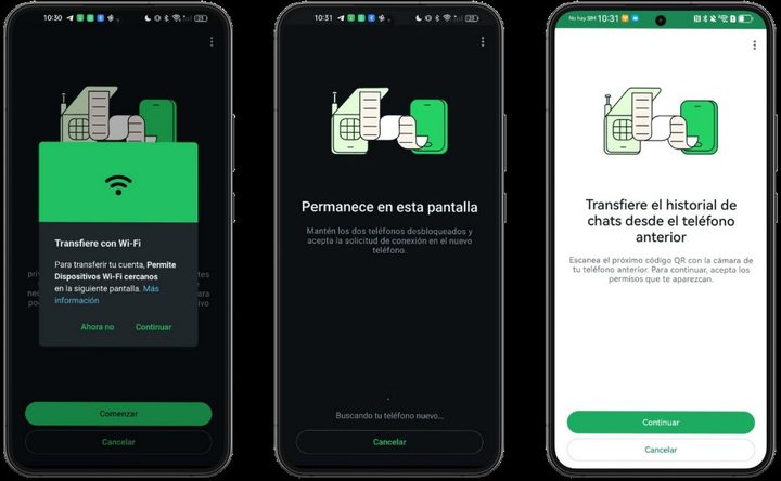 Cómo pasar chats de WhatsApp de Android a Huawei.