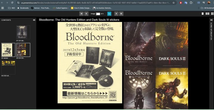 Una captura del archivo digital de la Video Game History Foundation.