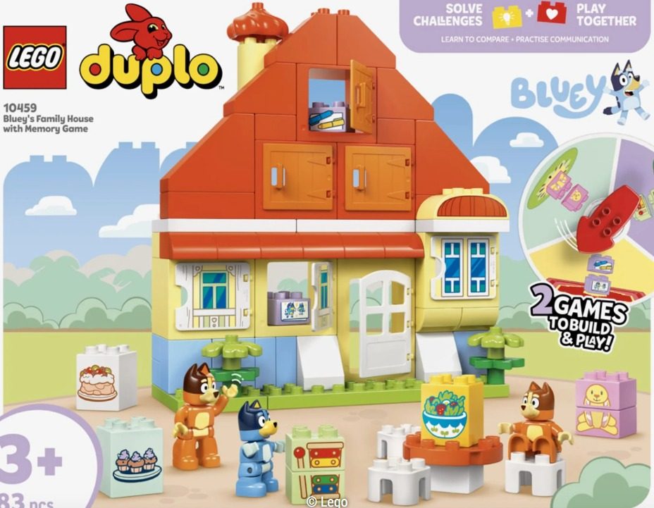 atencion fanaticos de bluey lego presenta sets para coleccionistas  5