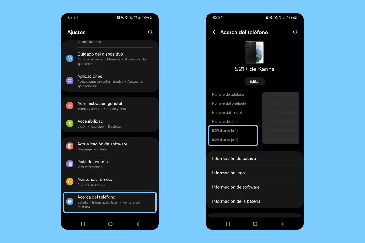 Cómo saber cuál es el IMEI de tu celular Android Karina Tapia Digital Trends en Español