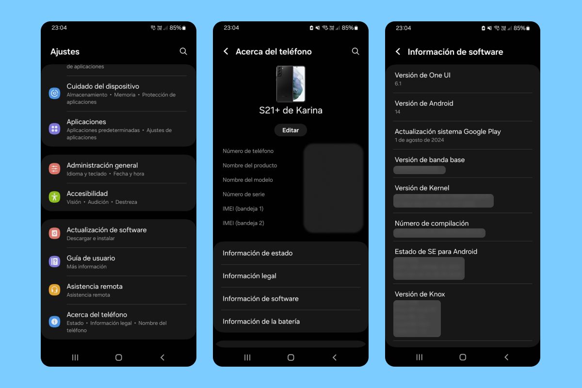 Cómo saber qué versión de Android tienes en el celular