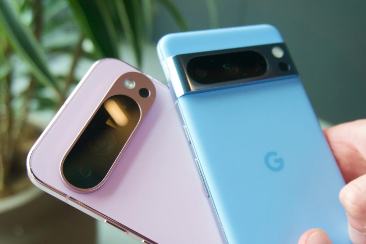 El Google Pixel 9 Pro XL (izquierda) y Pixel 8 Pro. Ajay Kumar Digital Trends