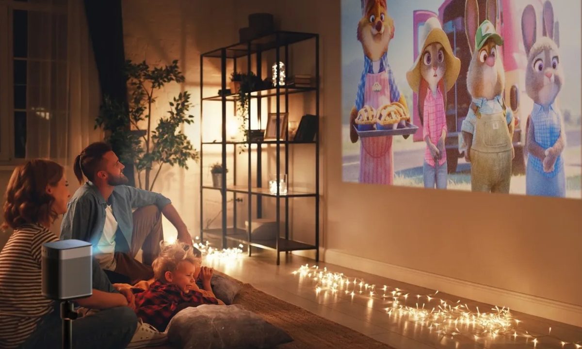 Pared como proyector