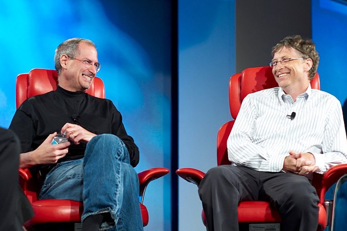 Steve Jobs y Bill Gates D5_ All Things Digital conference, California, 2007
