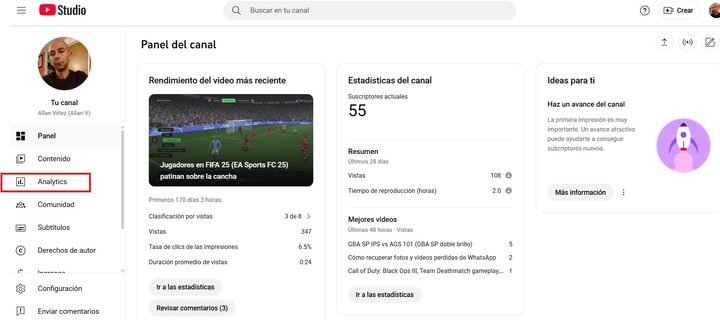 ¿Cómo usar YouTube Studio?