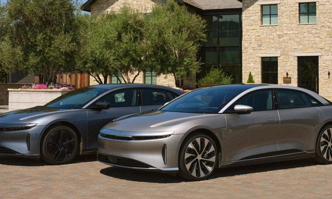 El 2025 Lucid Air.