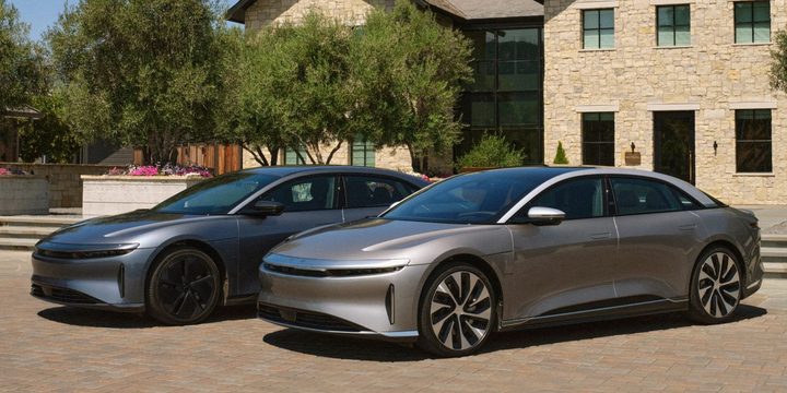 El 2025 Lucid Air.
