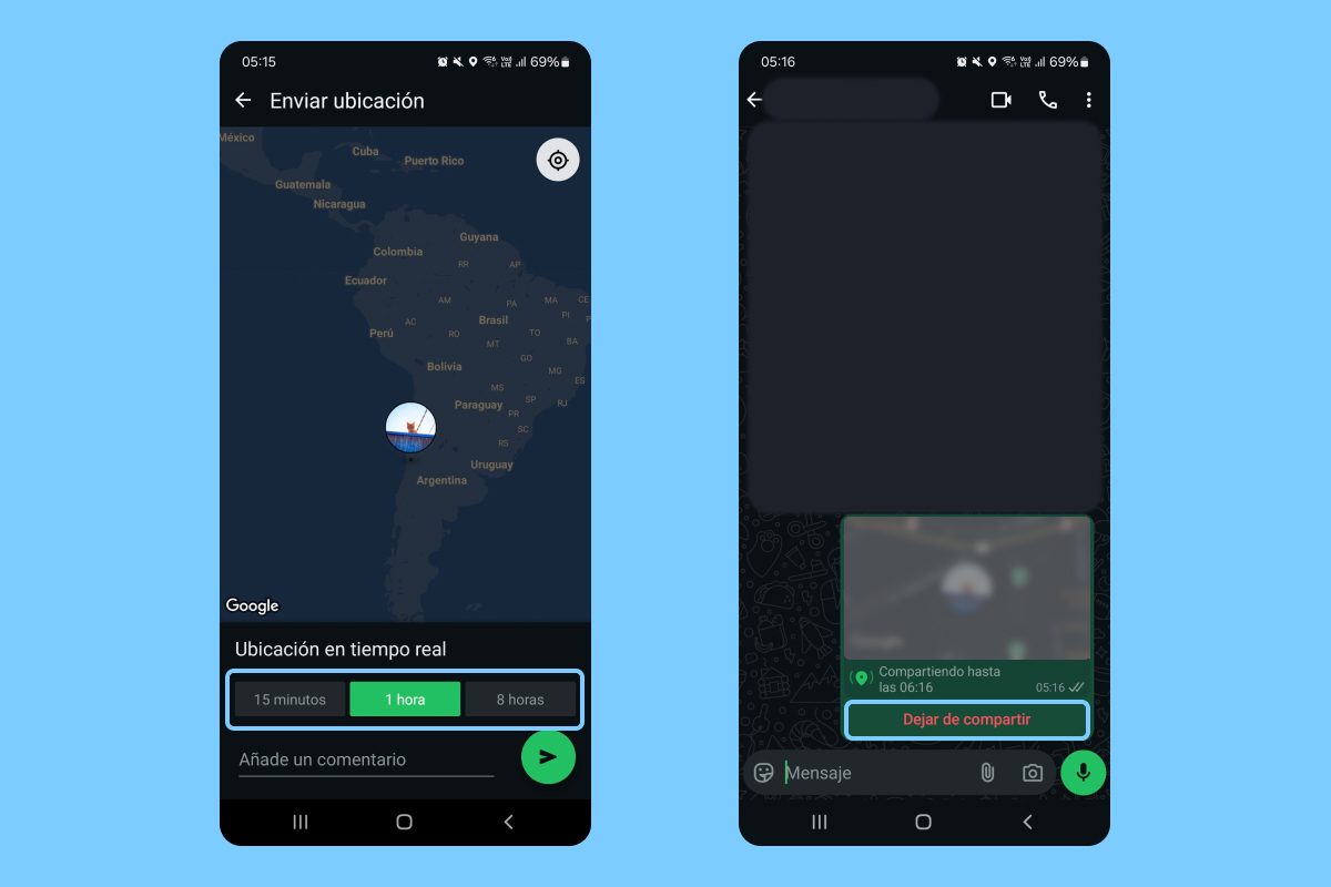 Cómo mandar tu ubicación en tiempo real por WhatsApp
