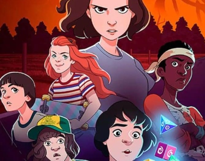 Stranger Things animado