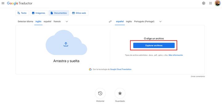 ¿Cómo traducir un documento con Google Translate?