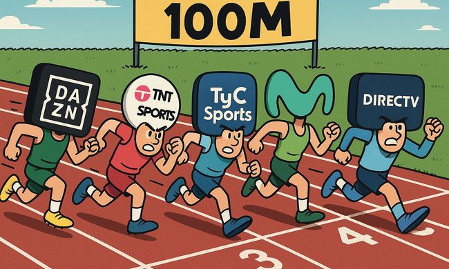 Canales deportivos en carrera