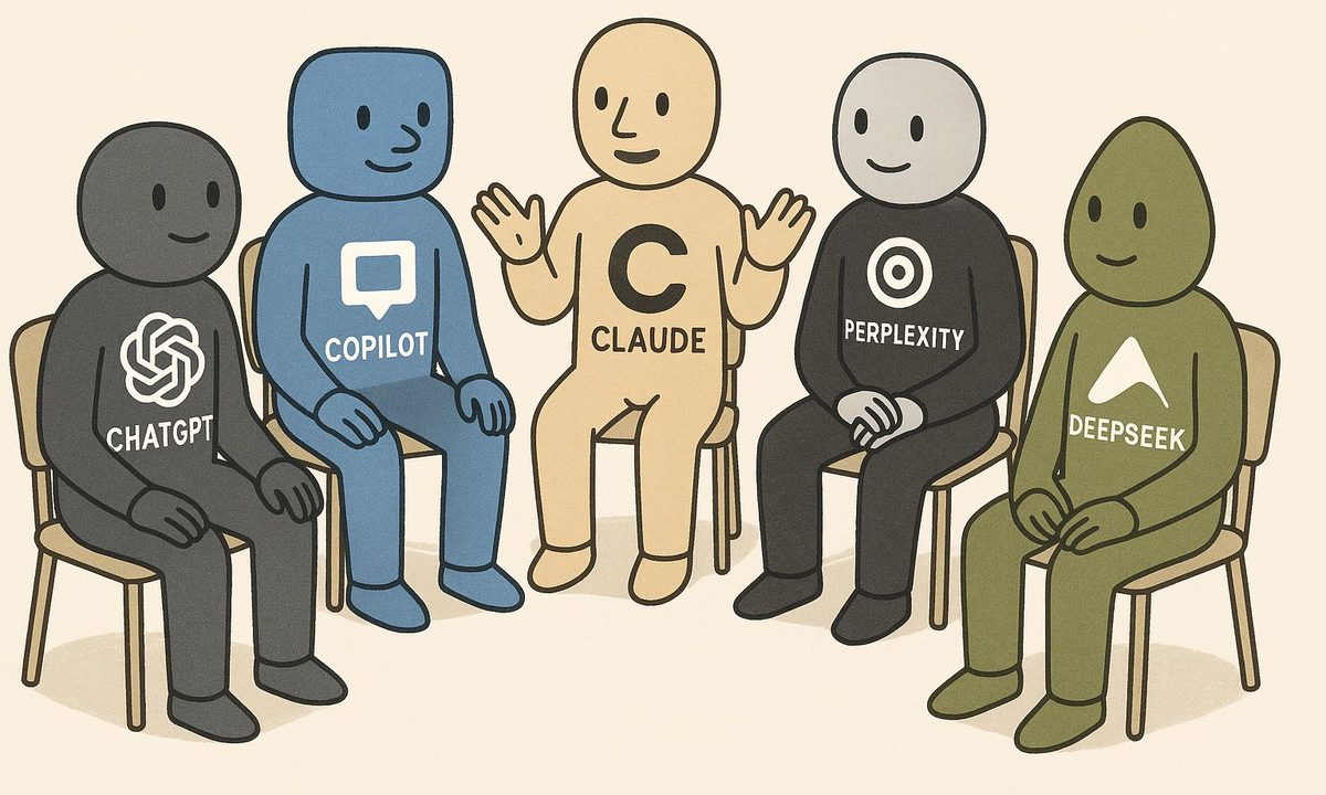 Varias IA conversando entre ellas