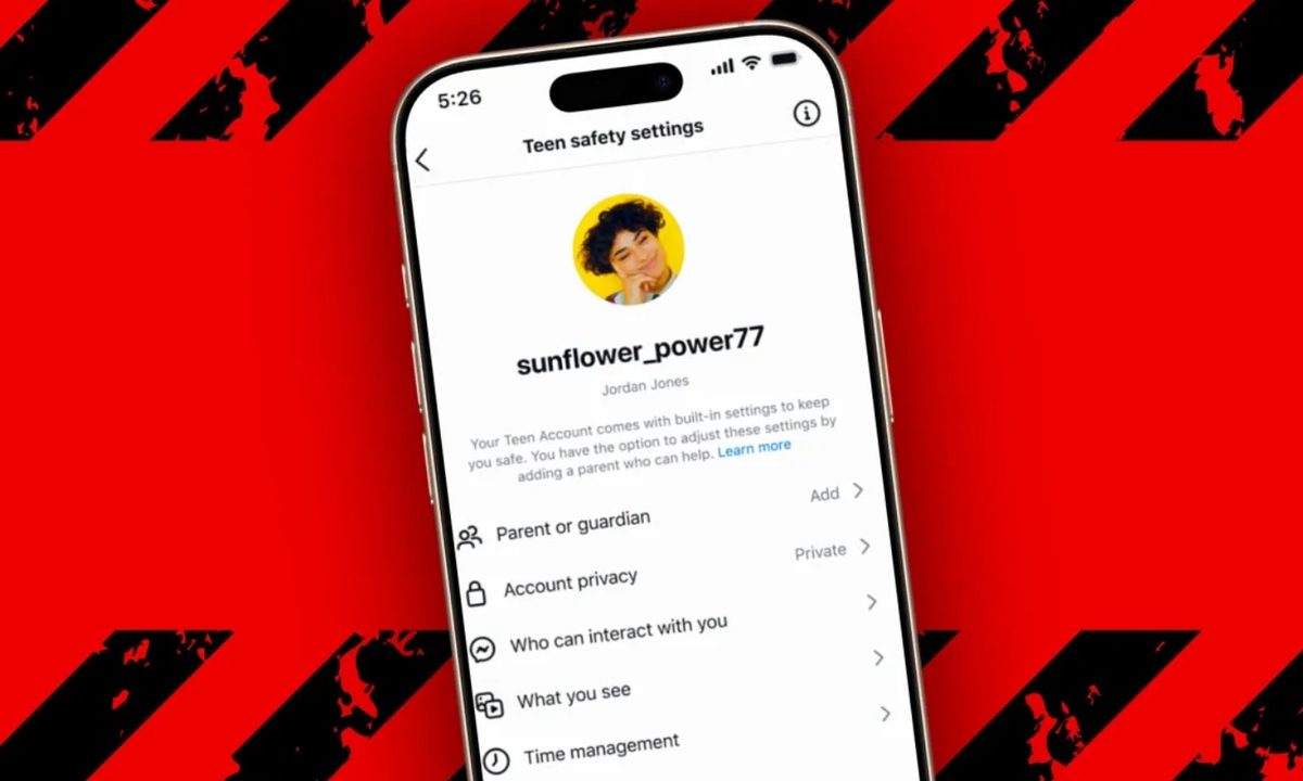 Cuenta Teen de Instagram