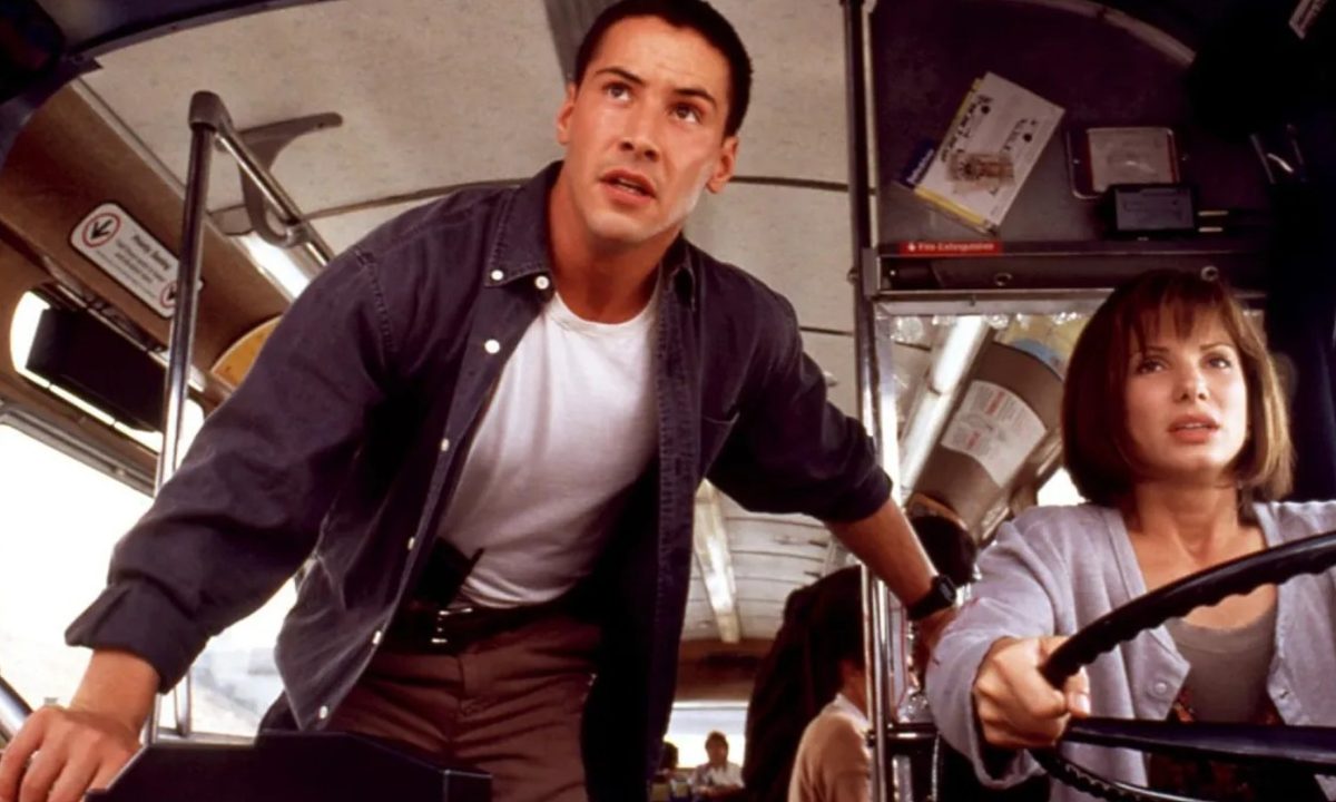 Keanu Reeves y Sandra Bullock