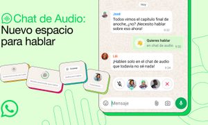 Chats de audio WhatsApp