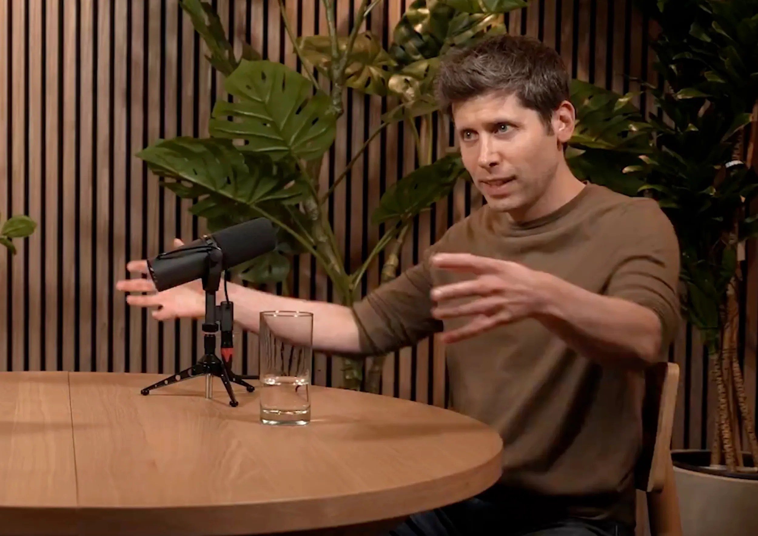 Sam Altman en entrevista