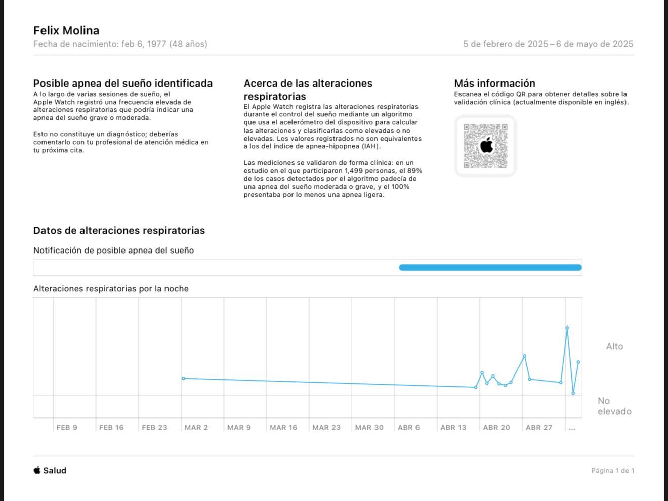 PDF apnea del sueño Apple