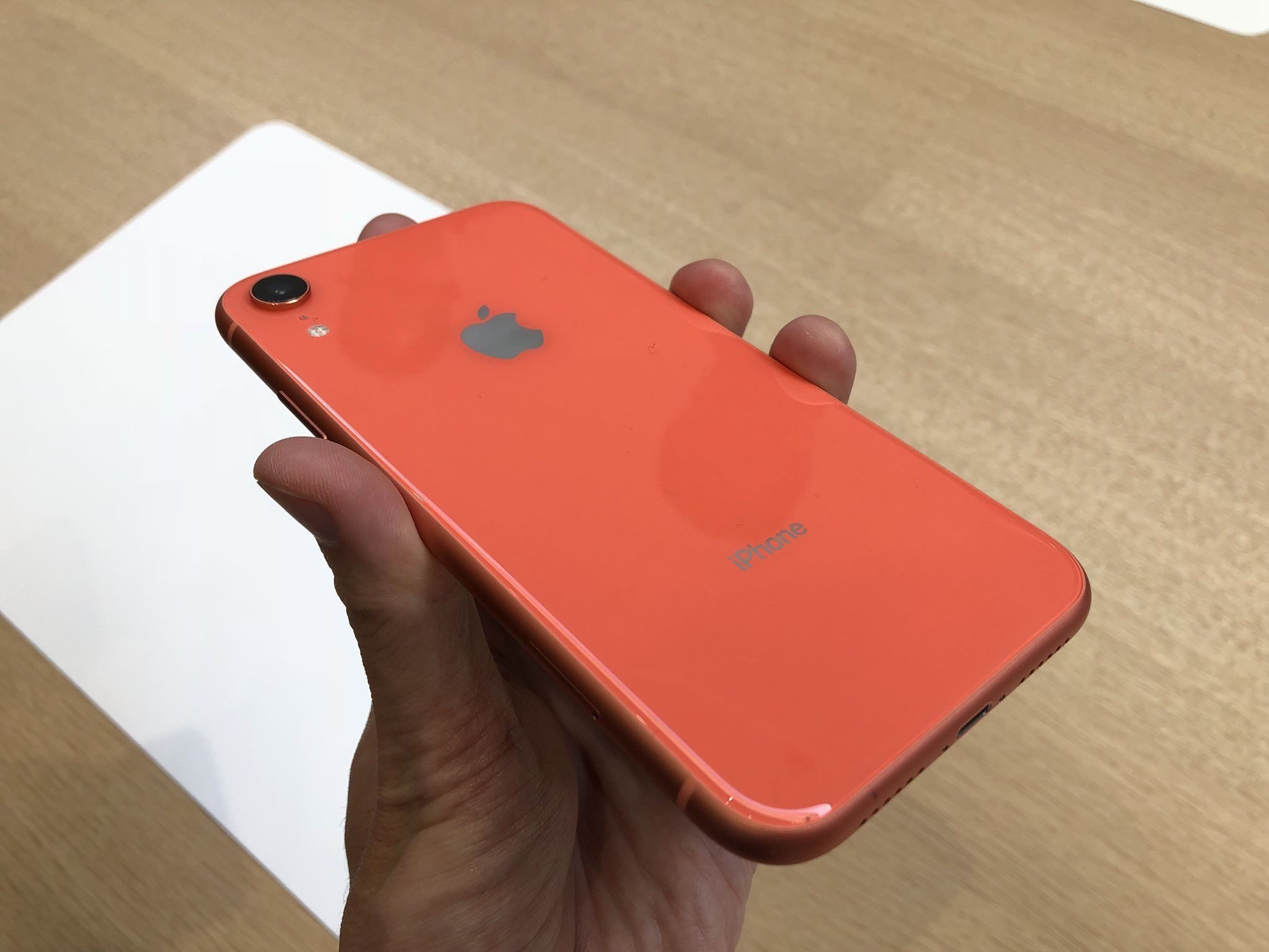 iPhone naranja