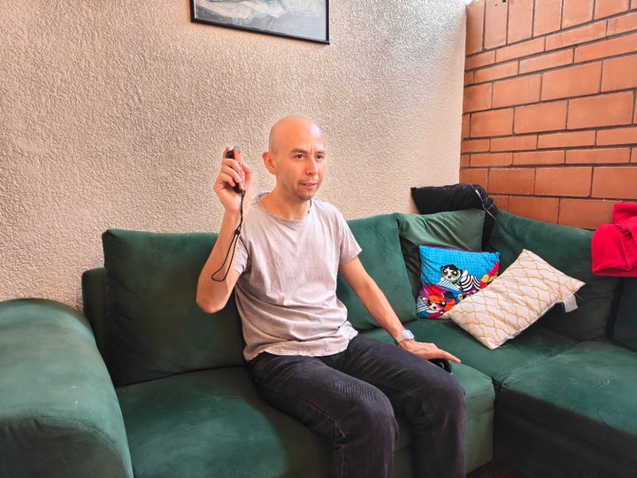 Jugando Drag X Drive.