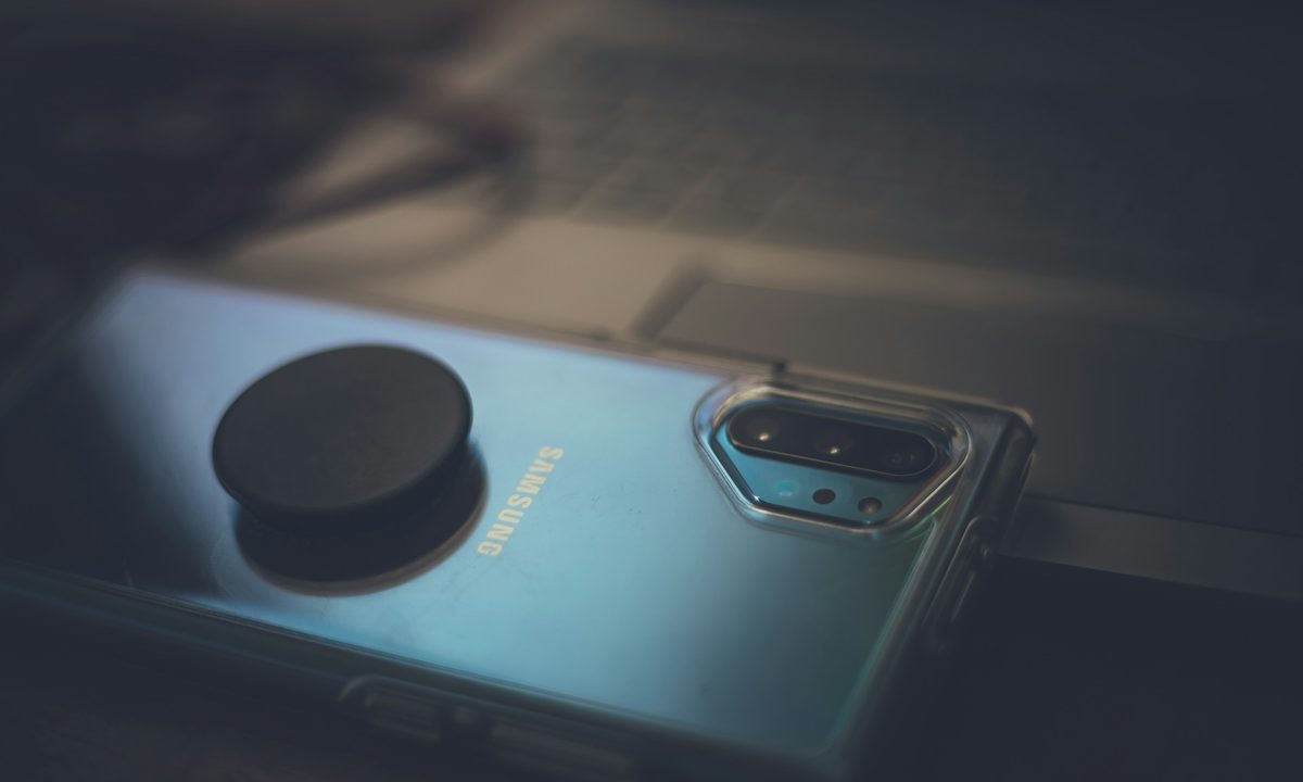 Samsung azul