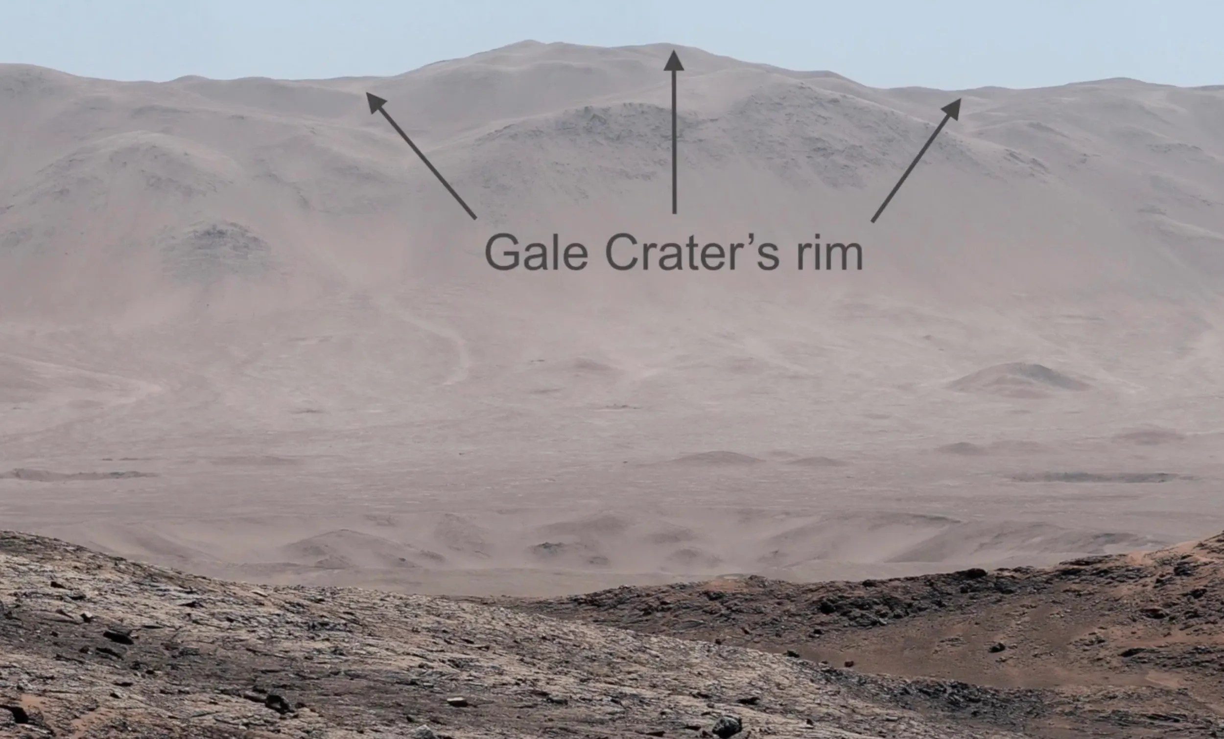 El rover Curiosity de la NASA captura un panorama de Marte maravilloso -  Digital Trends Español, image size:2500x1510