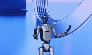 Robot, Person, Head