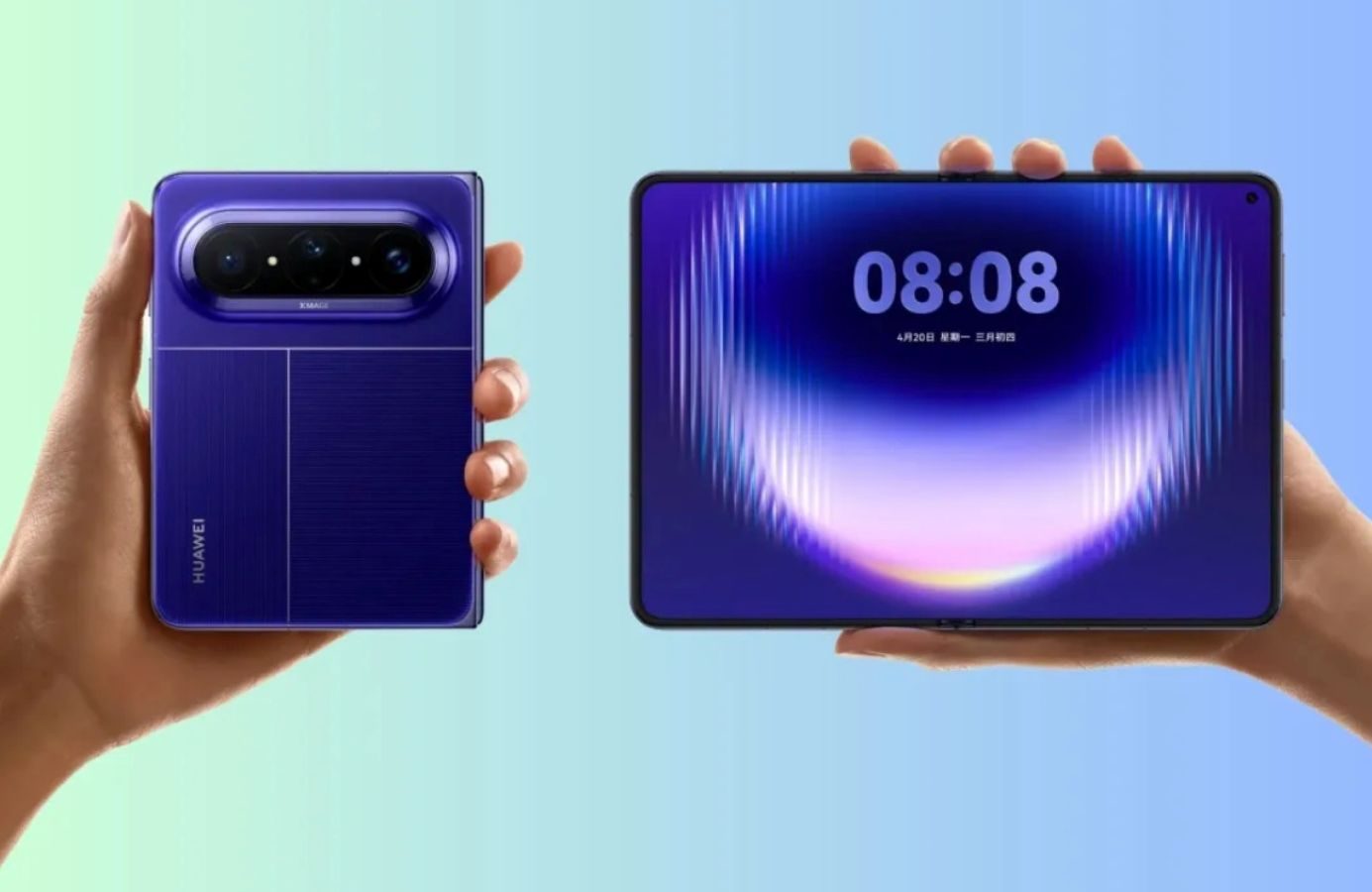 Huawei lanza el primer plegable ancho del mercado: el Pura X Max