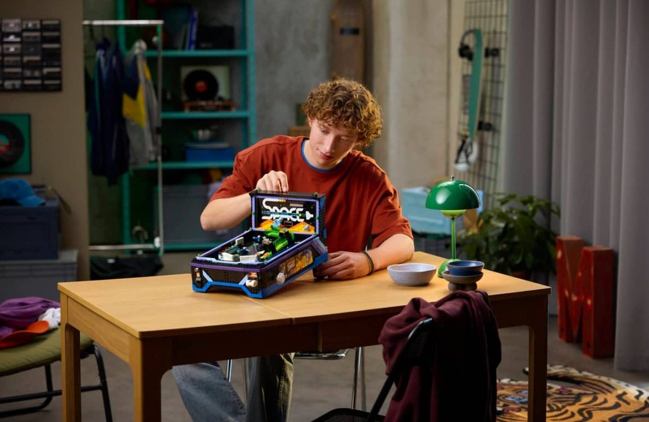 Furniture, Table, Person