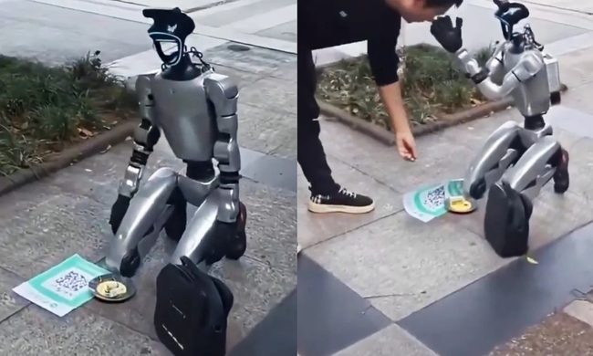 Robot, Boy, Child