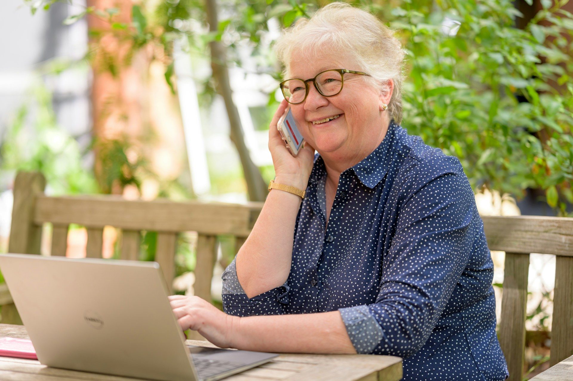 Person, Sitting, Computer