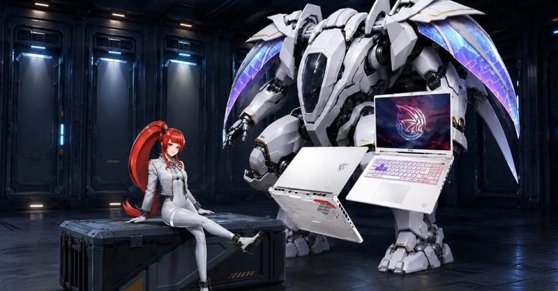 MSI lanza un portátil gaming blanco de 16 pulgadas con una RTX 5070 de 12GB