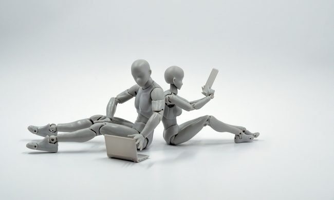 Robot, Person, Computer