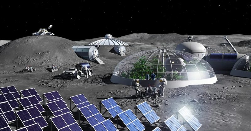 Quieres una ciudad en la Luna? Los científicos dicen que no hay suficiente agua
