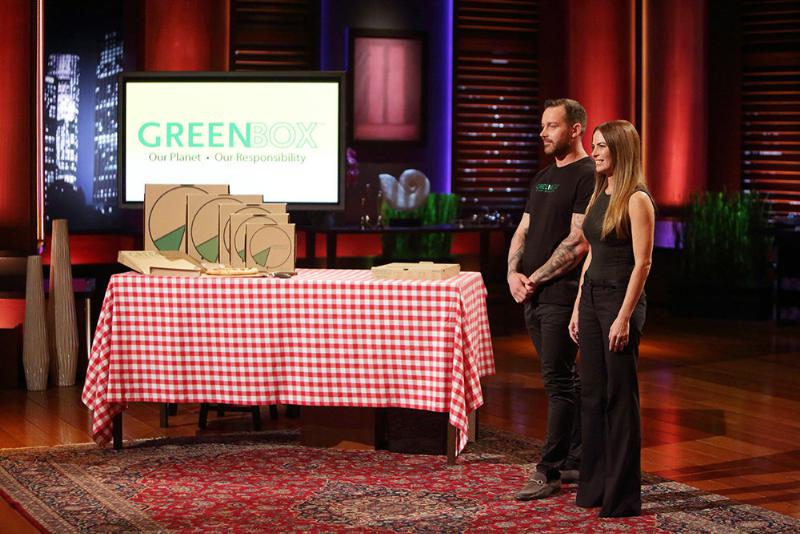 greenbox cajas de pizzas verdes para protejer el medio ambiente shark tank