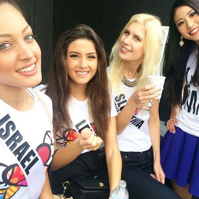 selfie de miss israel y libano desata polemica adtselfie univ