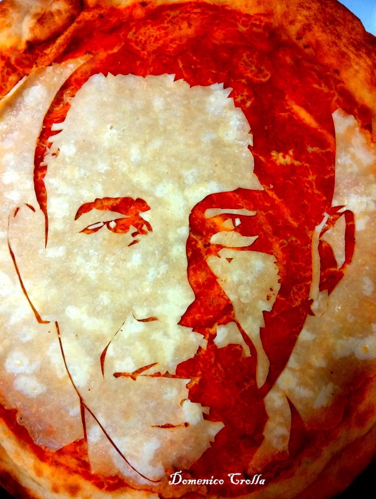 chef conquista instagram con retratos en pizzas president obama pizza portrait